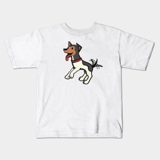 Dancing dog. Kids T-Shirt